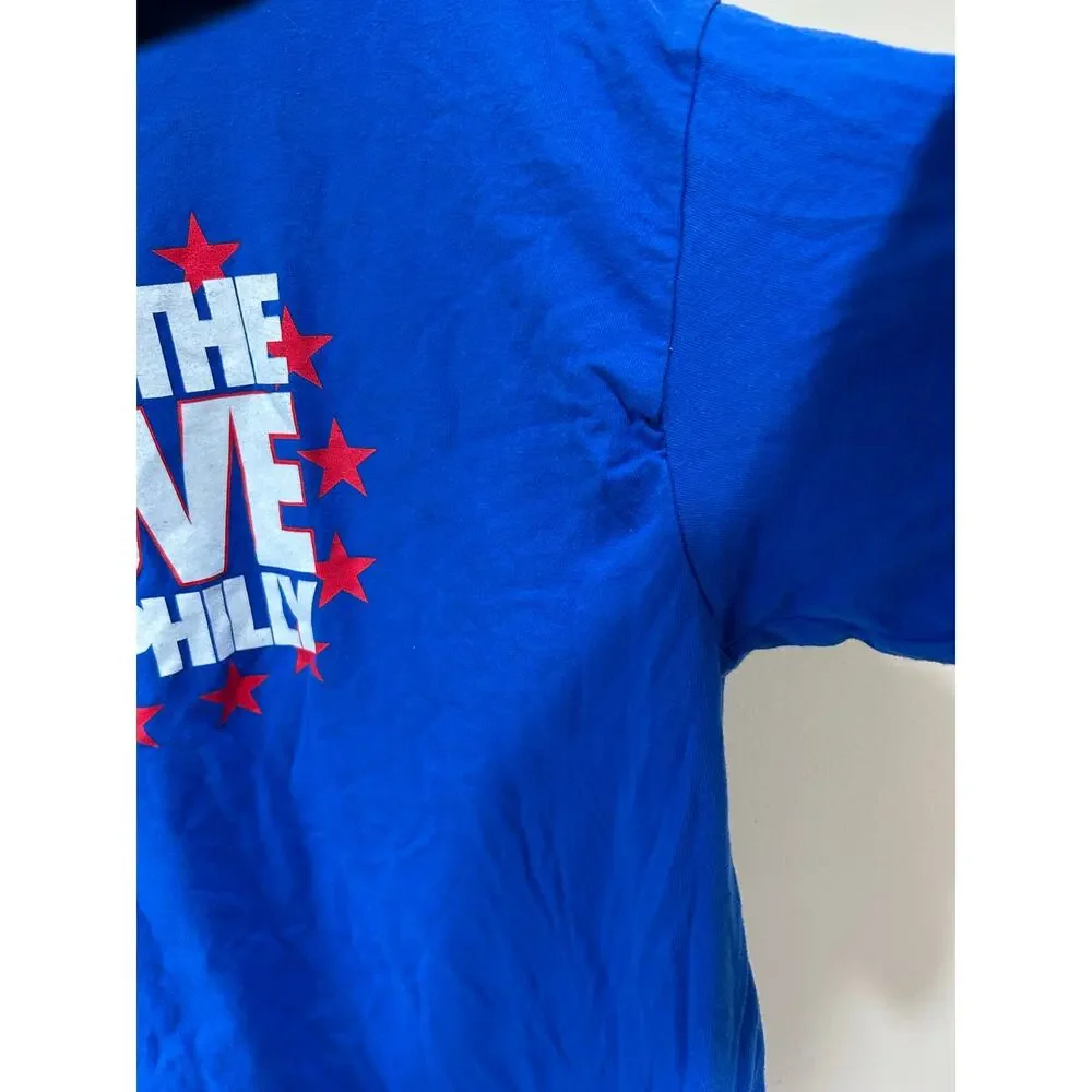 Adidas Philadelphia 76ers blue shirt size M (no tag) basketball